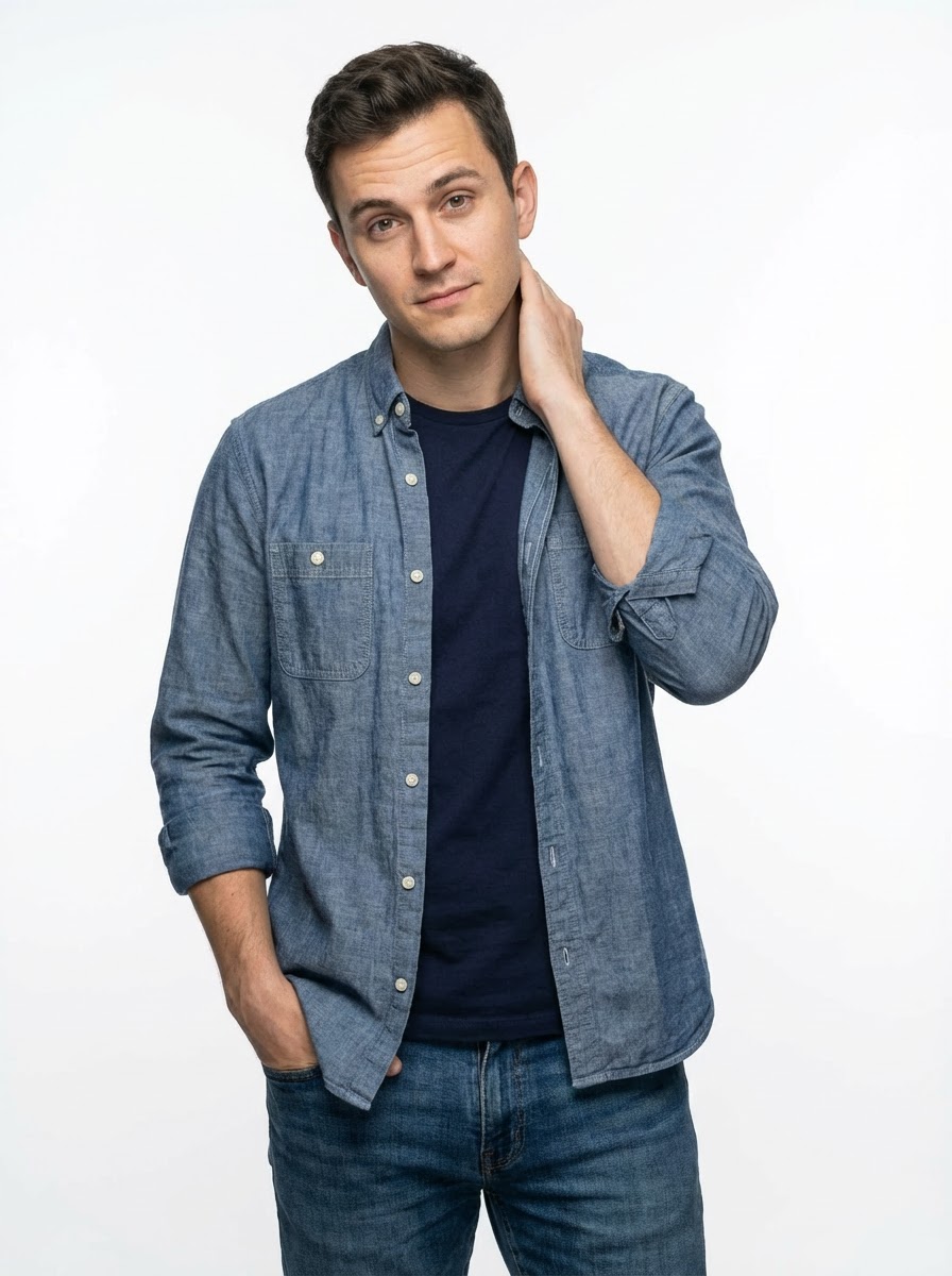 Zdjęcie do Badoo - sesja studyjna